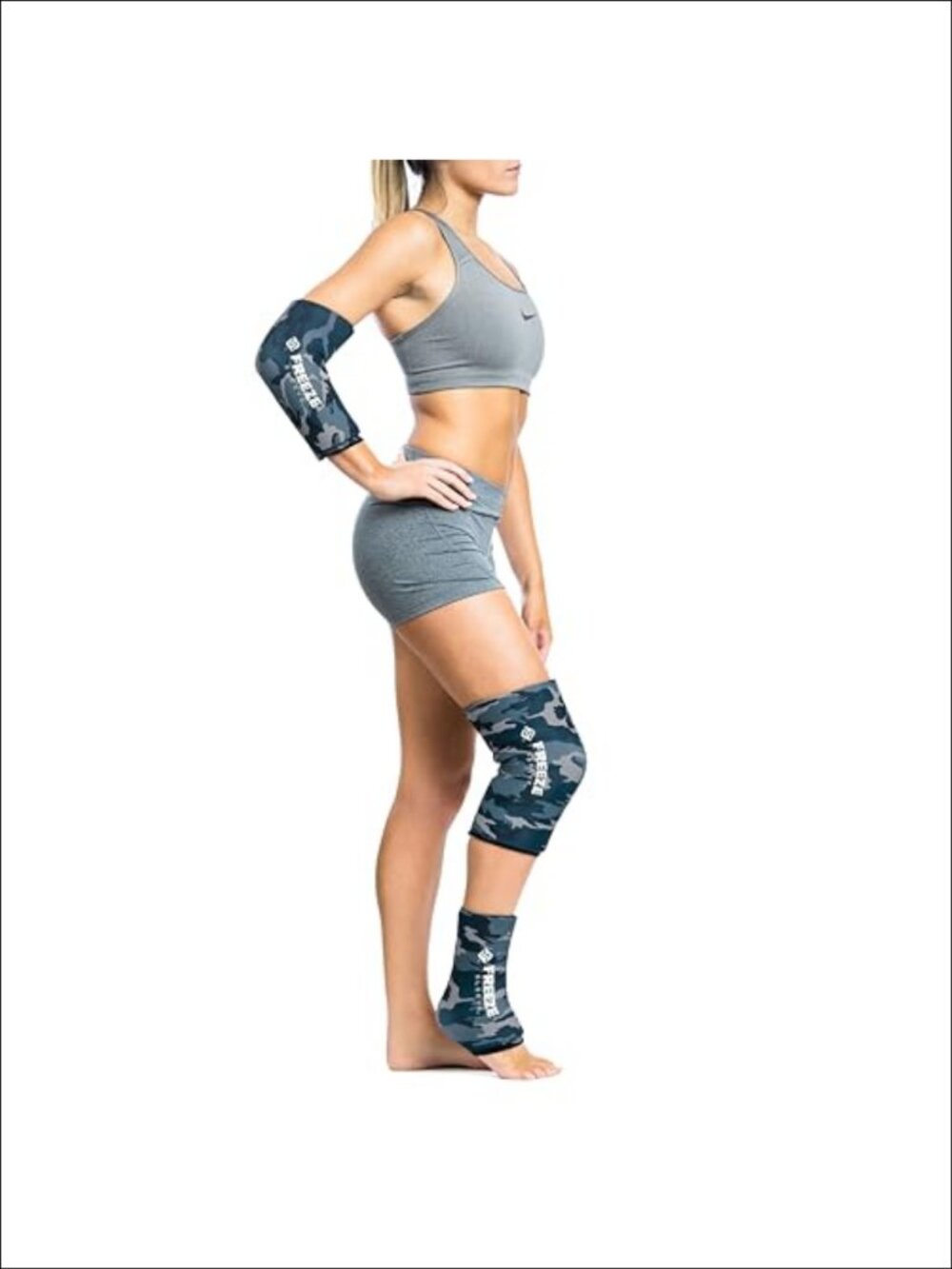 Reusable Hot Cold Therapy Gel Sleeve Knee Elbow Ankle Wrist Full Mobility